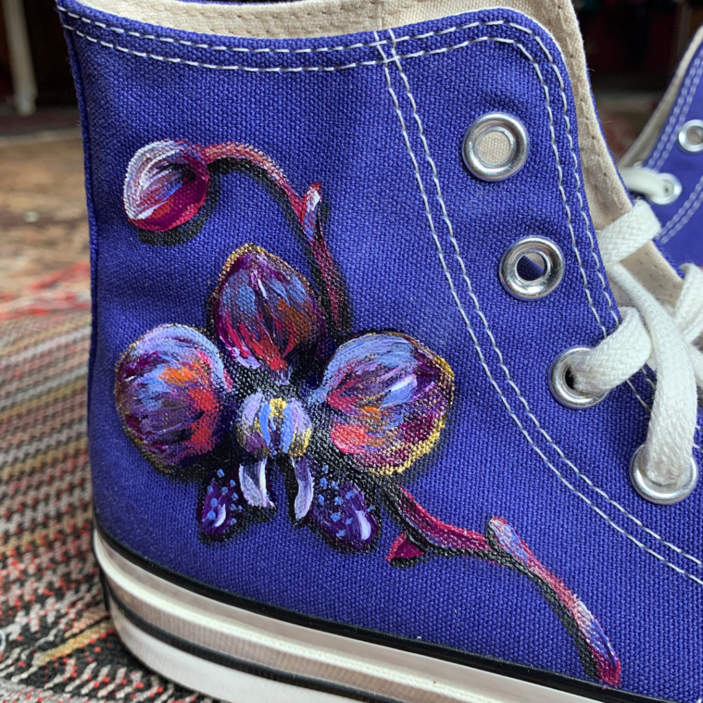 Détail d’illustration aquarelle aux teintes pastel et lumineuses